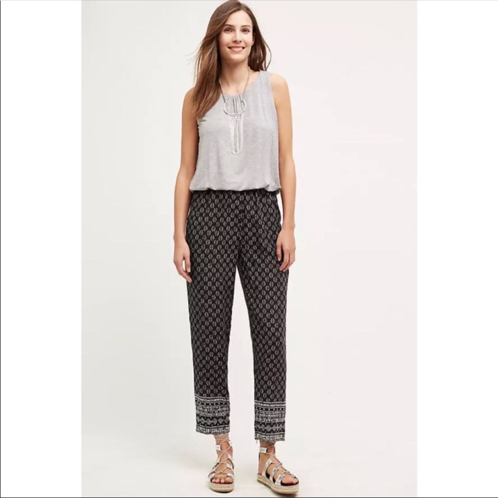 HEI HEI Anthropologie Rhodes Jumper Pants Romper M